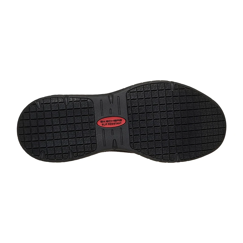 Skechers Arch Fit Crosser Mens Moc Closed Toe Work Shoes
