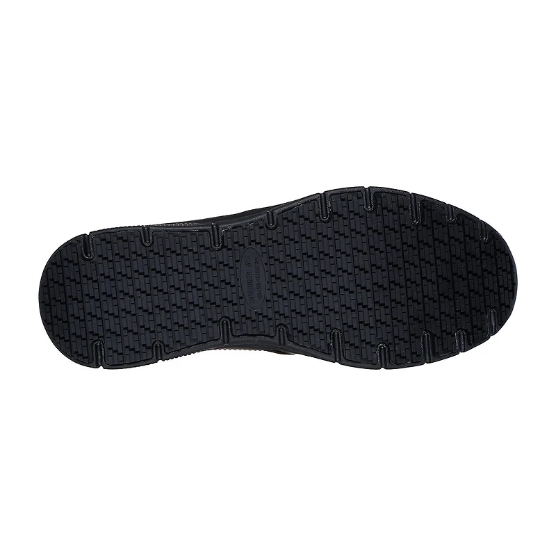 Skechers Hands Free Slip-Ins Nampa Broxtin Mens Moc Closed Toe Work Shoes Wide Width
