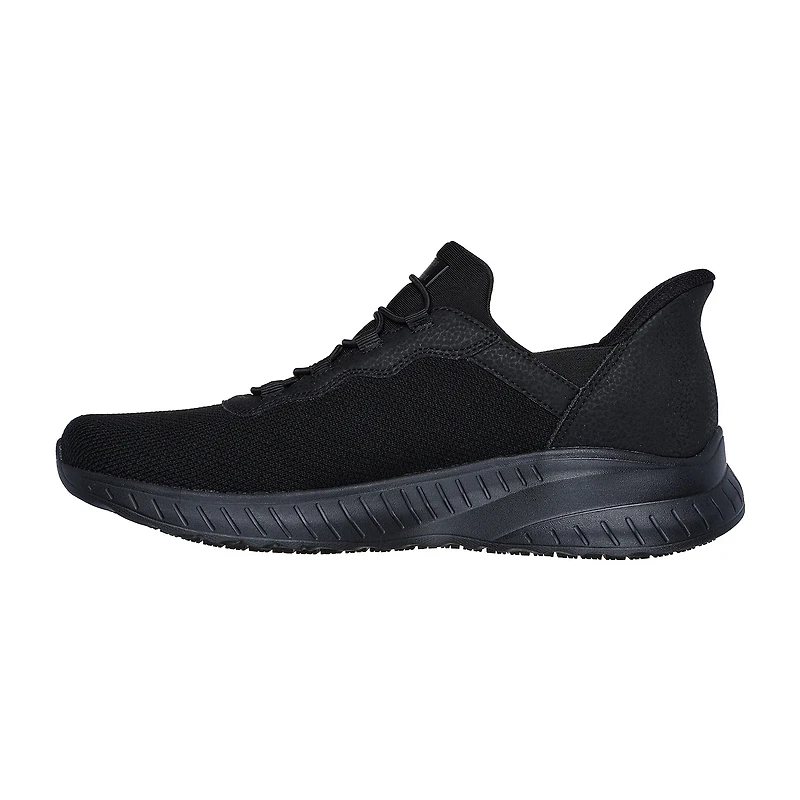 Skechers Hands Free Slip-Ins Squad Chaos Sr Stivig Mens Round Closed Toe Work Shoes Wide Width