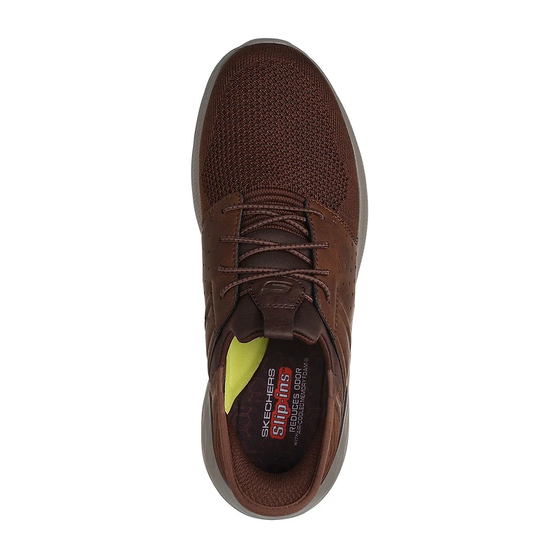 Skechers Hands Free Slip-Ins Garner Newick Mens Round Slip-On Shoe Extra Wide Width