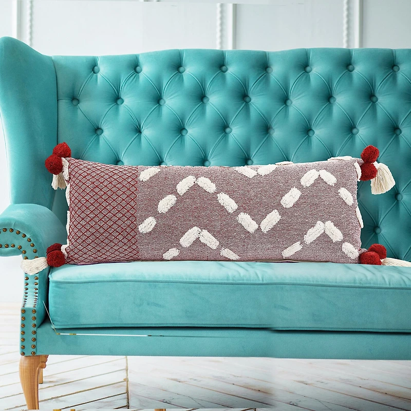 LR Home Skyla Lumbar Pillow
