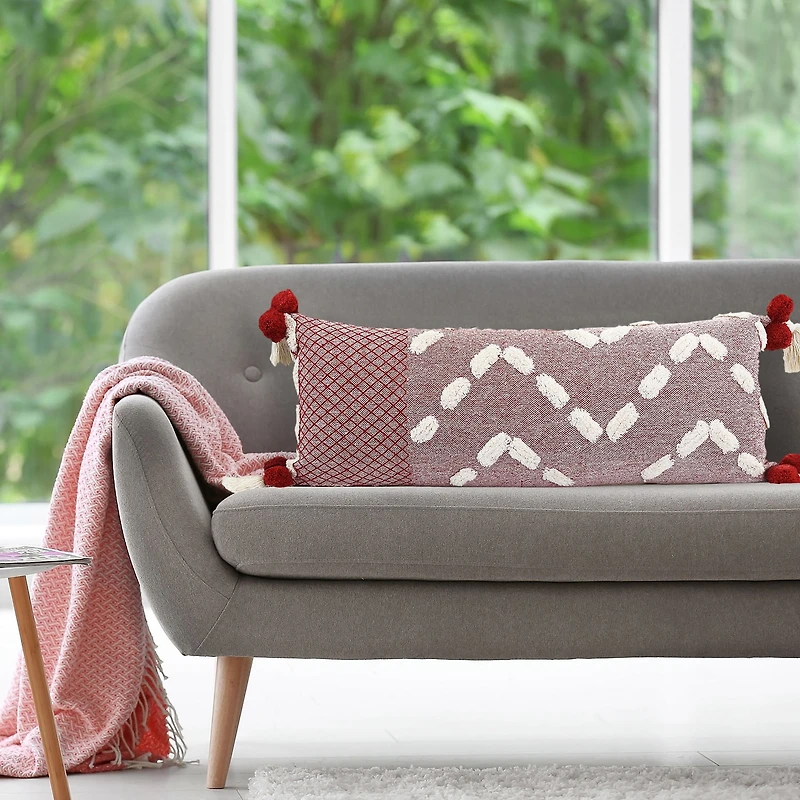 LR Home Skyla Lumbar Pillow