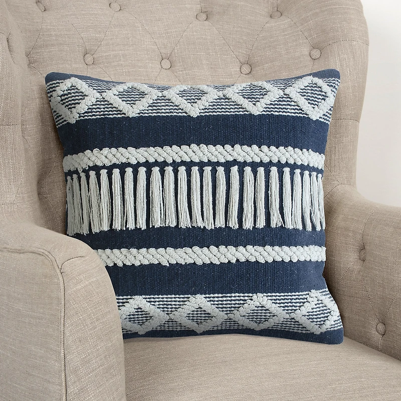 LR Home Maria Square Throw Pillow