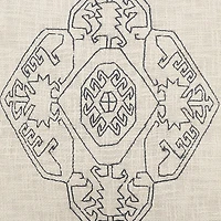 LR Home Alice Square Throw Pillow