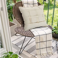 LR Home Ayah Square Throw Pillow