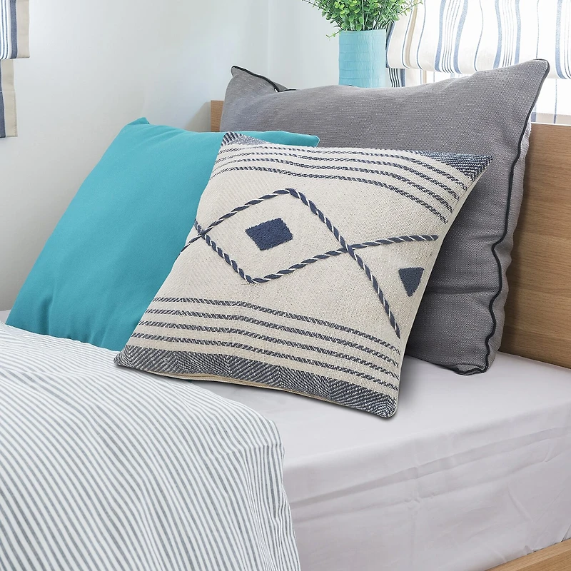 LR Home Ayah Square Throw Pillow