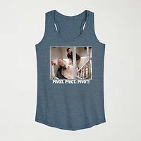 Pivot Womens Crew Neck Sleeveless Friends Tank Top
