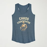 Chaos Coordinator C3po Womens Scoop Neck Sleeveless Star Wars Tank Top