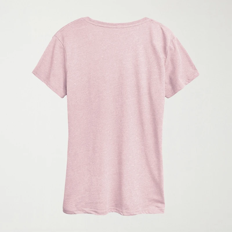 Girl Mama Cherries Womens Crew Neck Short Sleeve Classic Fit Graphic T-Shirt