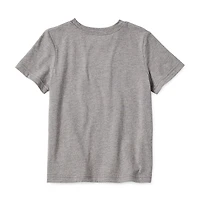 Okie Dokie Toddler & Little Boys Crew Neck Short Sleeve Regular Fit Graphic T-Shirt
