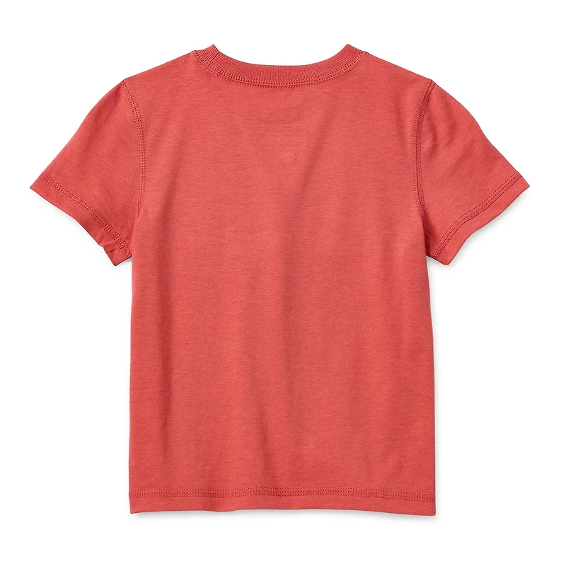 Okie Dokie Toddler & Little Boys Crew Neck Short Sleeve T-Shirt