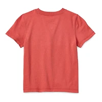 Okie Dokie Toddler & Little Boys Crew Neck Short Sleeve T-Shirt
