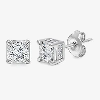 Tru Miracle 1 CT. T.W. Lab Grown White Diamond 10K Gold 5.6mm Stud Earrings
