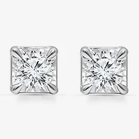 Tru Miracle 1 1/2 CT. T.W. Lab Grown White Diamond 10K Gold 6.3mm Stud Earrings