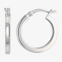 Womens Cubic Zirconia Sterling Silver Round 2 Pair Earring Set