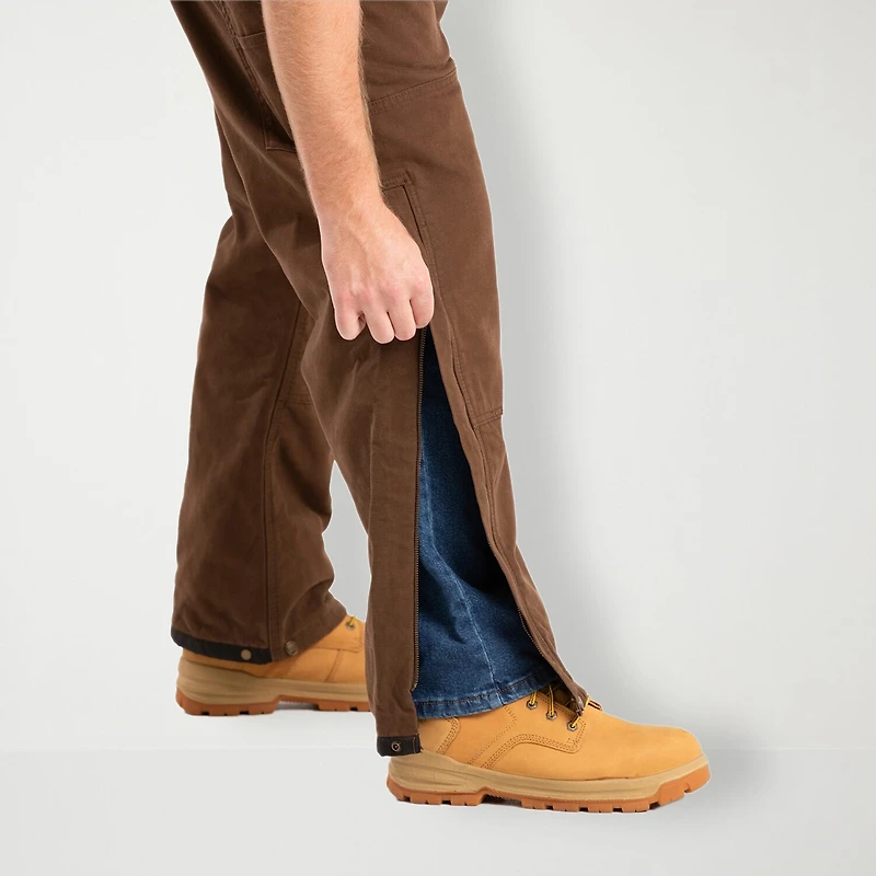 Berne Washed Duck Insulated Mens Regular Fit Big and Tall Workwear Pant