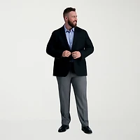 Haggar The Active Series Mens Big and Tall Stretch Fabric Classic Fit Sport Coat