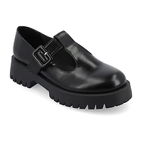 Journee Collection Suvi Womens Round Closed Toe Mary Jane Shoes