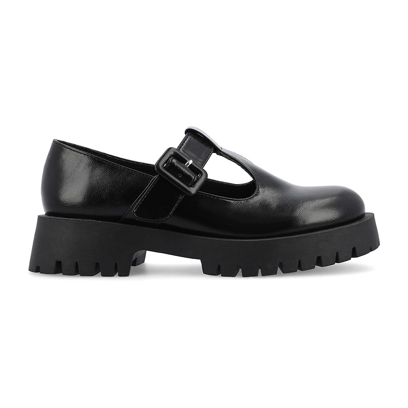 Journee Collection Suvi Womens Round Closed Toe Mary Jane Shoes