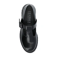 Journee Collection Suvi Womens Round Closed Toe Mary Jane Shoes