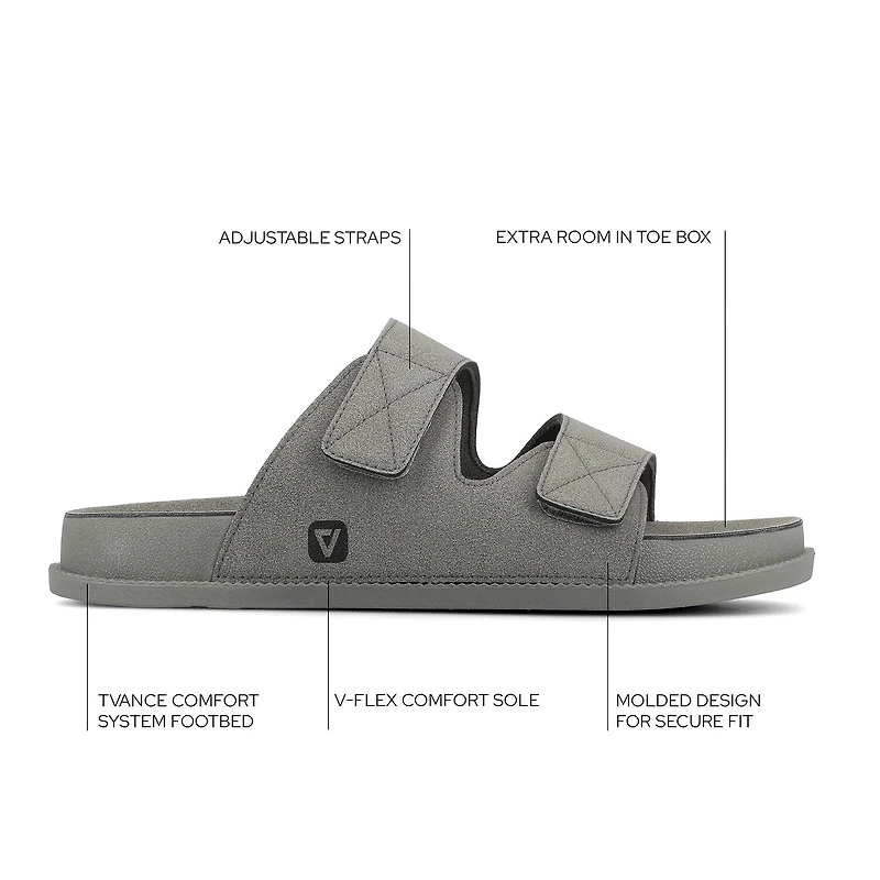 Vance Co Mens Orlando Flat Sandals