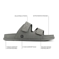Vance Co Mens Orlando Flat Sandals