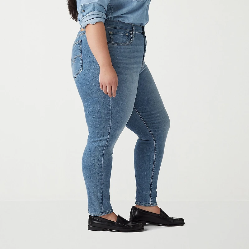 Levi's® Plus High Rise Womens Mid 721 Skinny Fit Jean