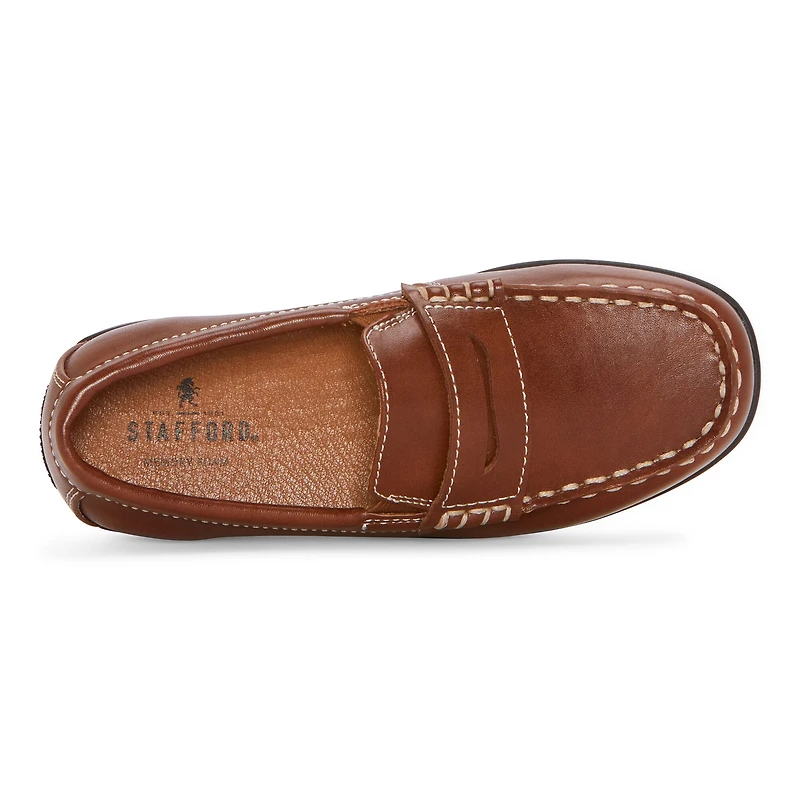 Stafford Lil Milo Toddler Boys Moc Closed Toe Loafers