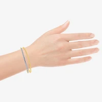 Limited Quantities! Womens 1 CT. T.W. White Diamond 14K Gold Over Silver Cuff Bracelet