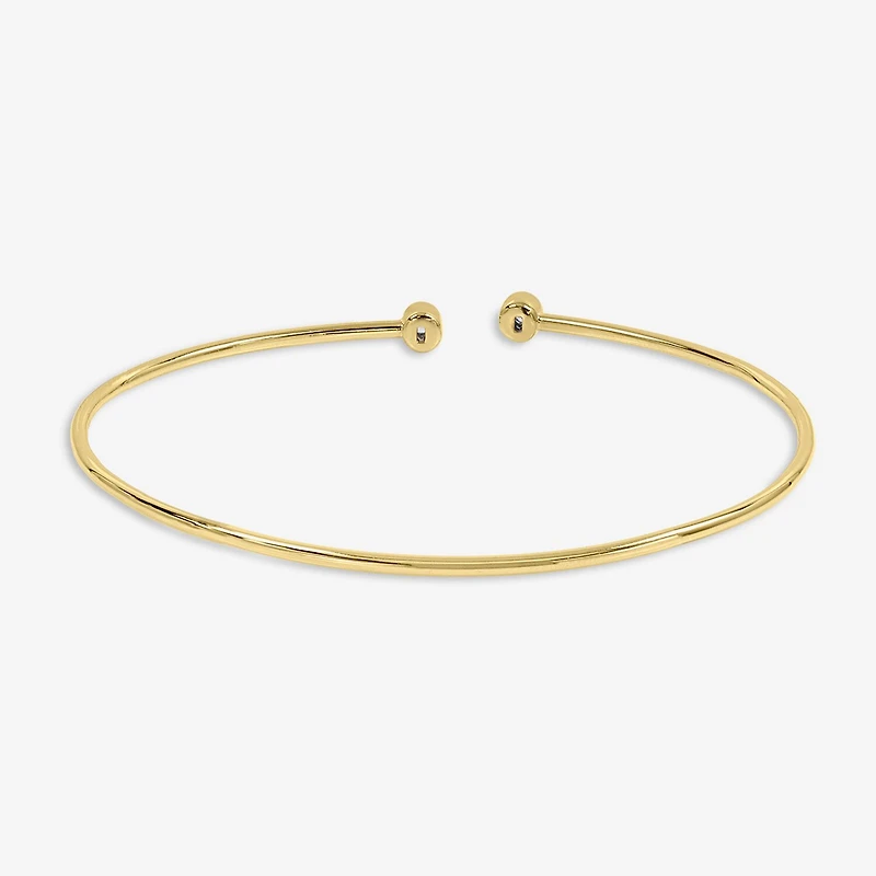 Limited Quantities! Womens Diamond Accent White Diamond 14K Gold Over Silver Cuff Bracelet
