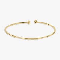 Limited Quantities! Womens Diamond Accent White Diamond 14K Gold Over Silver Cuff Bracelet