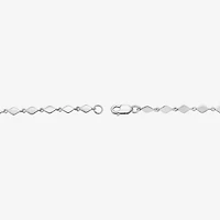 Limited Quantities! Womens White Diamond Sterling Silver Inch Tennis Necklace
