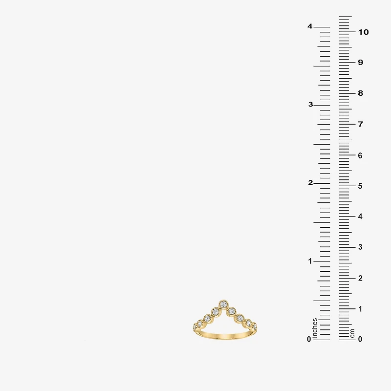 Limited Quantities! Womens 8.5MM 1/3 CT. T.W. Lab Grown White Diamond 14K Gold Over Silver Band