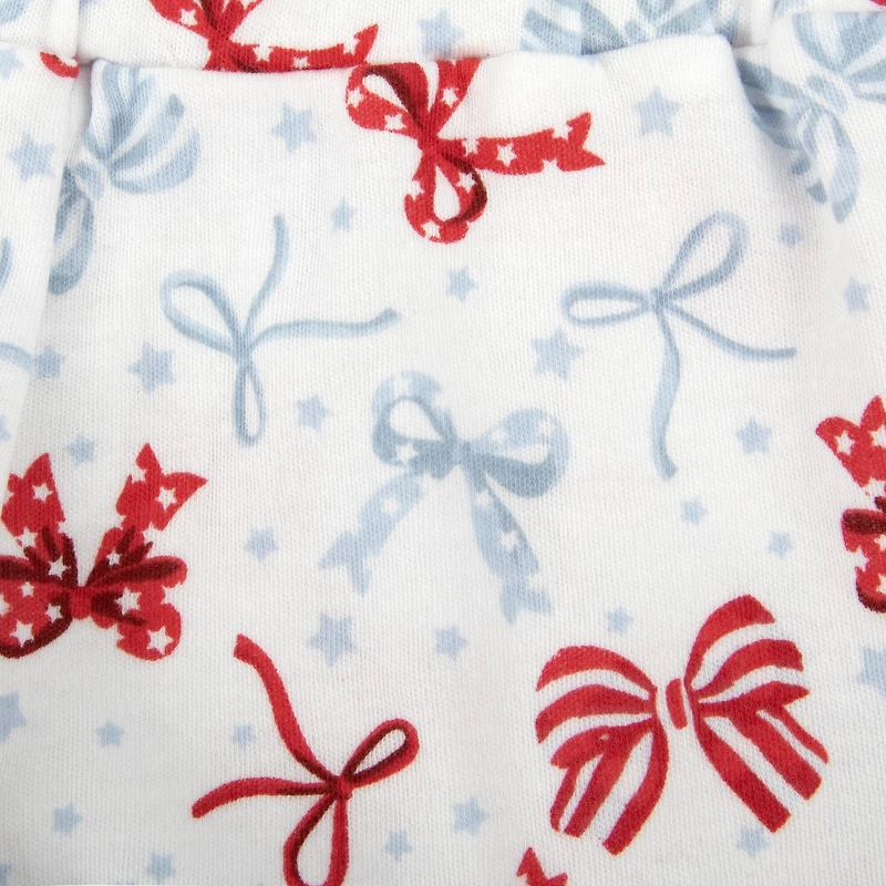 Baby Essentials Americana Girls 2-pc. Short Set