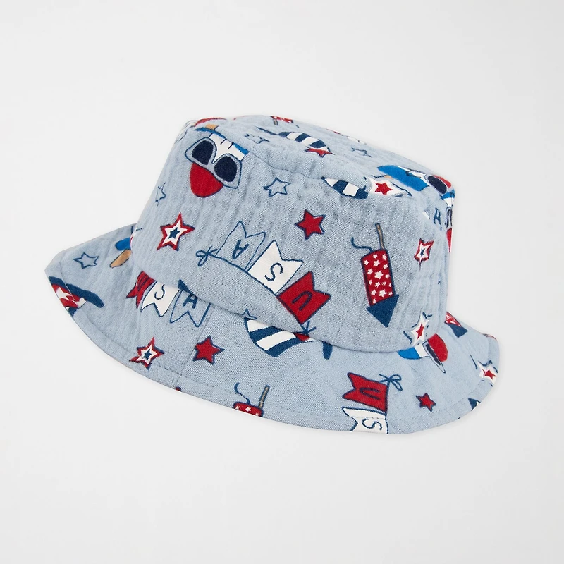 Baby Essentials Little Firecracker Baby Boys 3-pc. Short Set