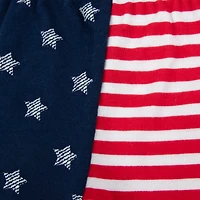 Baby Essentials First Fourth Of July Baby Boys 2-pc. Short Set