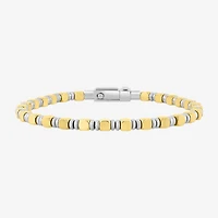 Mens Stainless Steel 8 1/2 Inch Tennis Bracelet