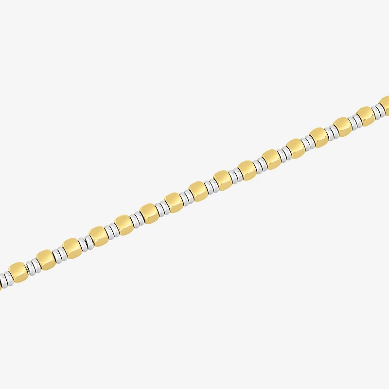Mens Stainless Steel 8 1/2 Inch Tennis Bracelet