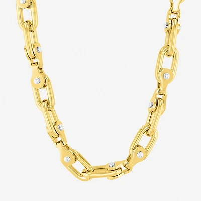 Mens Stainless Steel 22 Inch Mariner Chain Necklace