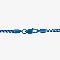 Mens Stainless Steel 20 Inch Box Chain Necklace