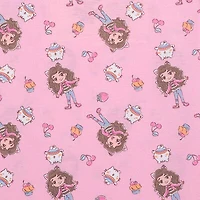Little & Big Kid Girls Crew Neck Short Sleeve Regular Fit Gabby's Dollhouse Graphic T-Shirt