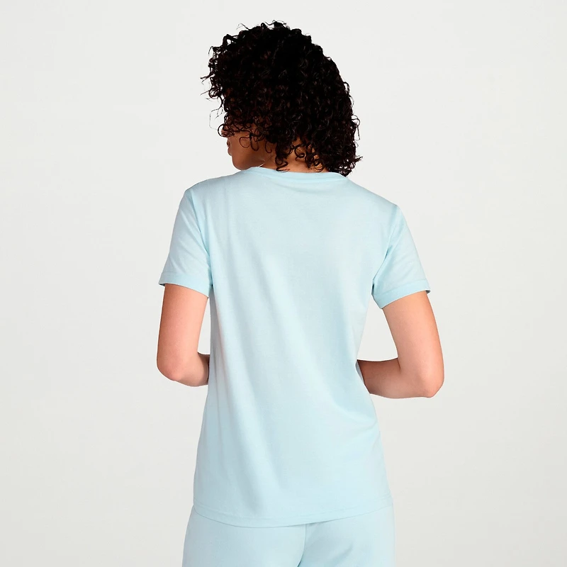 PUMA Womens Crew Neck Short Sleeve Active T-Shirt