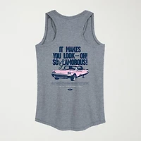 Ford Thunderbird Womens Crew Neck Sleeveless Tank Top