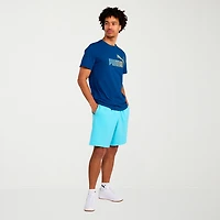 PUMA Mens Crew Neck Short Sleeve Regular Fit Graphic T-Shirt