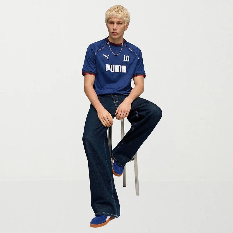 PUMA Mens Crew Neck Short Sleeve Jersey