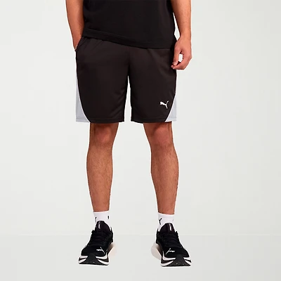 PUMA Mens 8" Moisture Wicking Workout Shorts