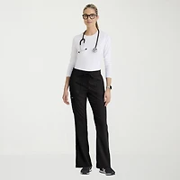 Grey's Anatomy™ by Barco Classic Grp735 Erin 5-Pocket Mid-Rise Fit & Flare Leg Womens Stretch Fabric Moisture Wicking Scrub Pant