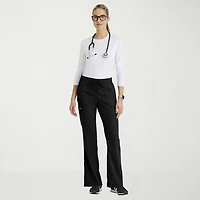 Grey's Anatomy™ by Barco Classic Grp735 Erin 5-Pocket Mid-Rise Fit & Flare Leg Womens Plus Tall Stretch Fabric Moisture Wicking Scrub Pant