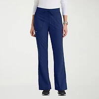 Grey's Anatomy™ by Barco Classic Grp735 Erin 5-Pocket Mid-Rise Fit & Flare Leg Womens Stretch Fabric Moisture Wicking Scrub Pant