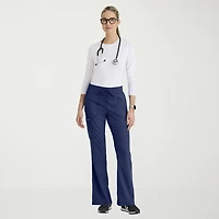 Grey's Anatomy™ by Barco Classic Grp735 Erin 5-Pocket Mid-Rise Fit & Flare Leg Womens Stretch Fabric Moisture Wicking Scrub Pant